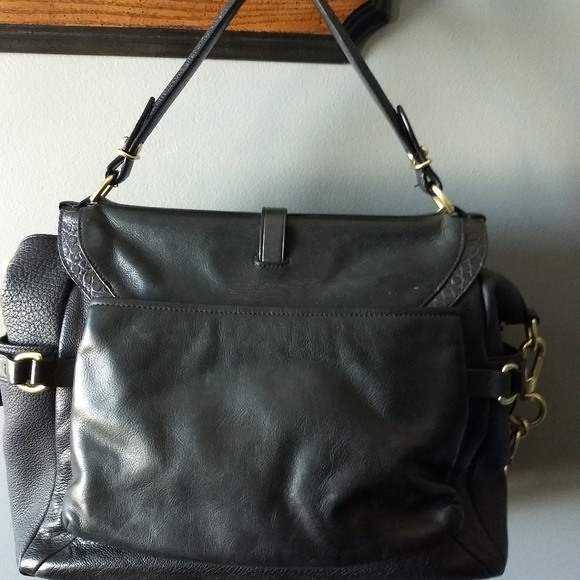 Coach Black Leather Bag - Picture 2 of 6